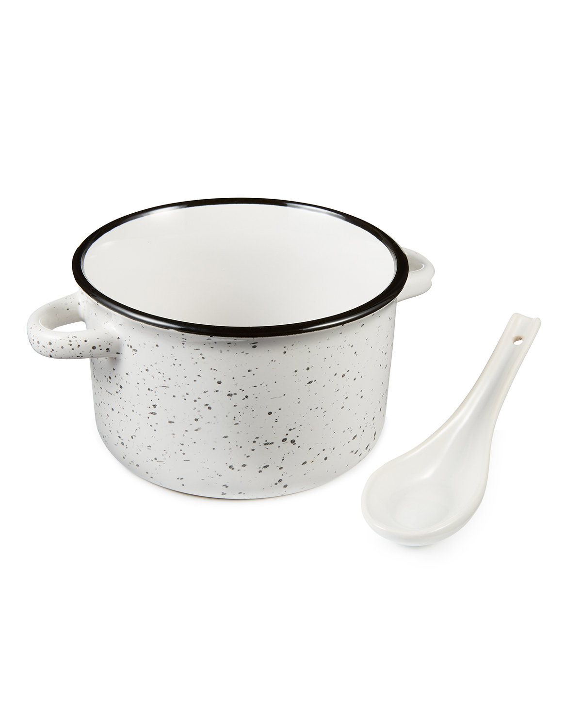 Picture of Campfire 20 oz. Ceramic Soup Bowl With Spoon.