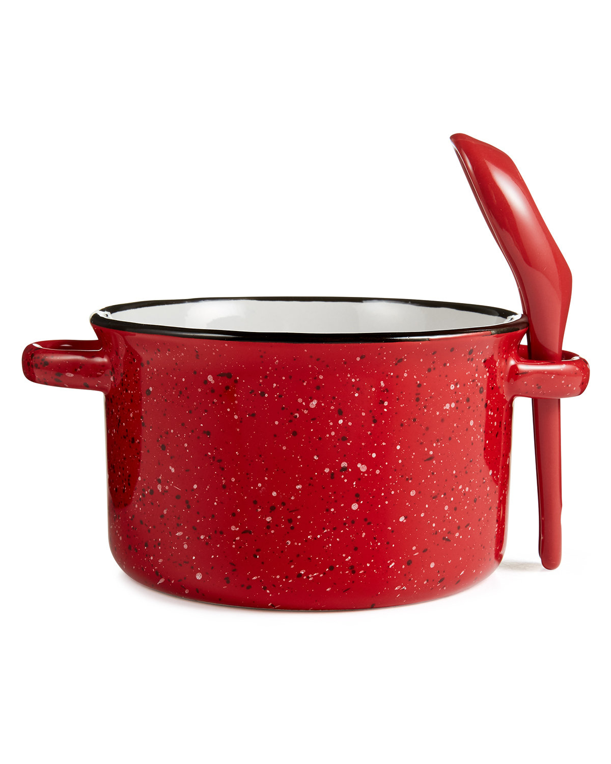 Picture of Campfire 20 oz. Ceramic Soup Bowl With Spoon.