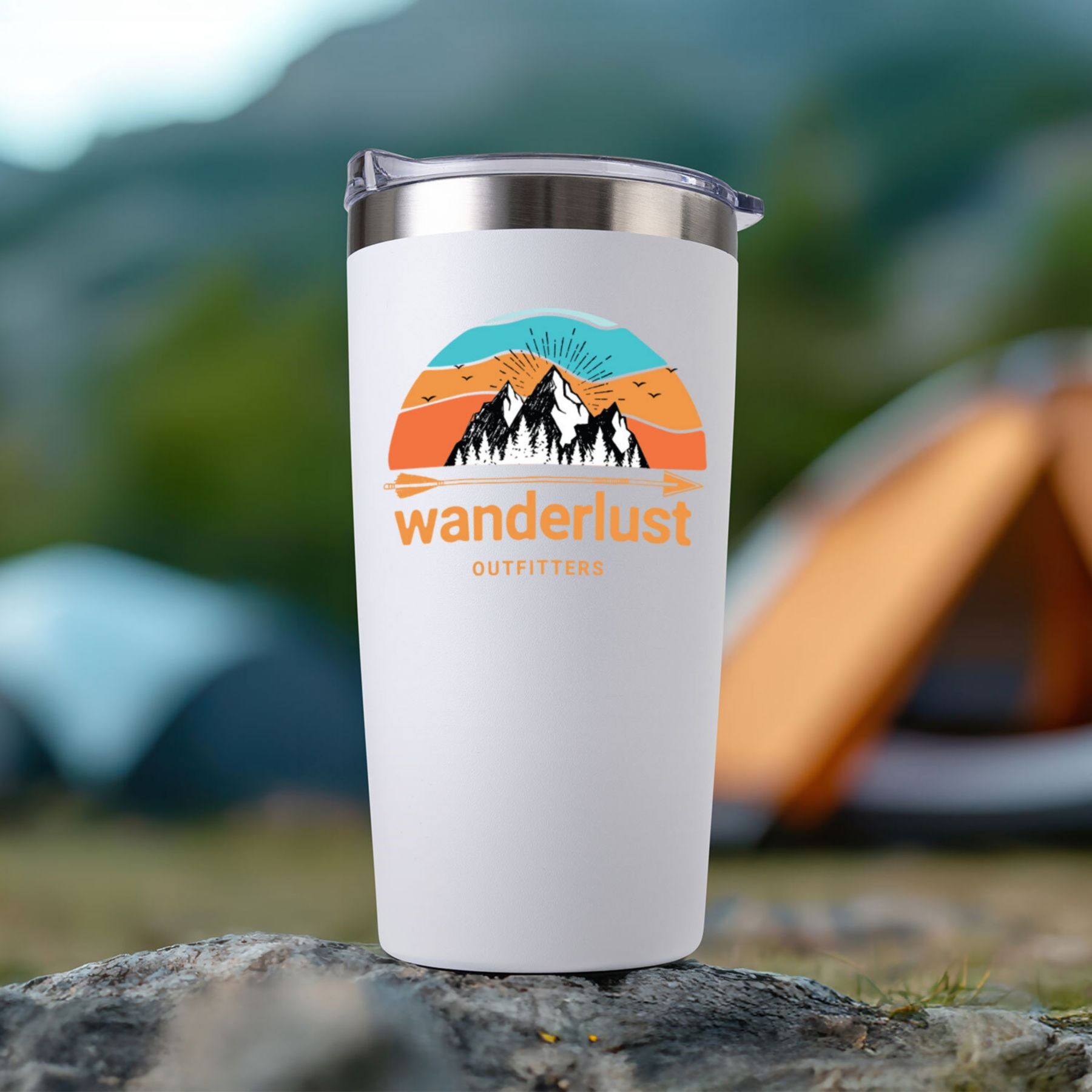 Picture of Full Color Adventure Powder Tumbler 20 Oz