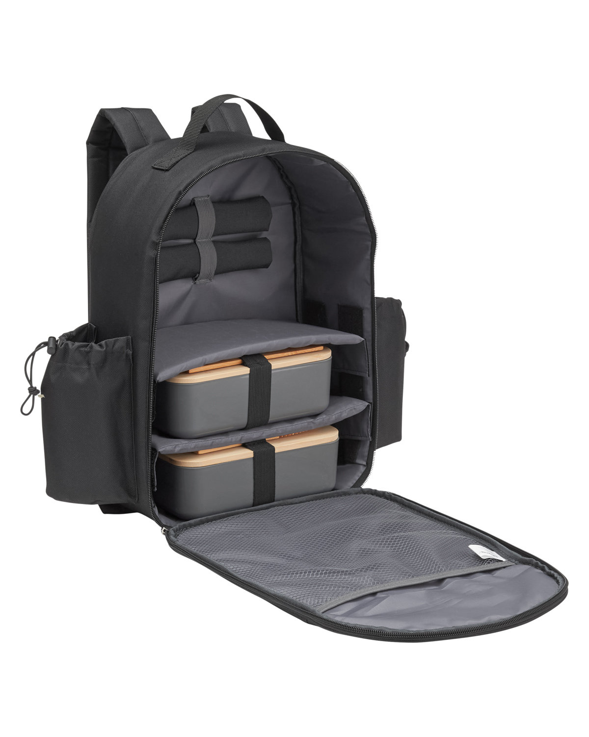 Picture of Eco Friendly Bento Picnic Set Backpack.