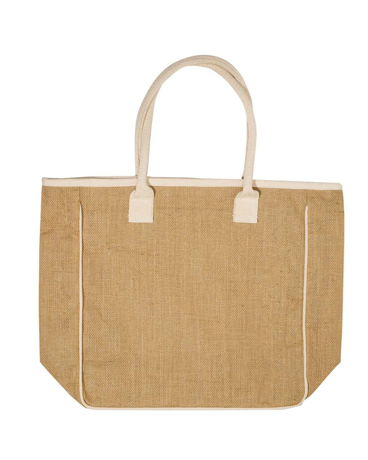 Picture of Seville Jute & Canvas Tote Bag.