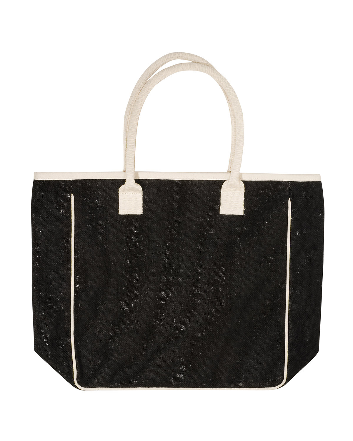 Picture of Seville Jute & Canvas Tote Bag.
