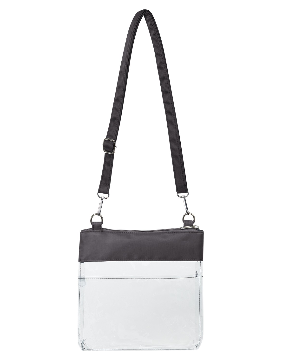Picture of All Access Clear Crossbody Bag with Detachable Strap.