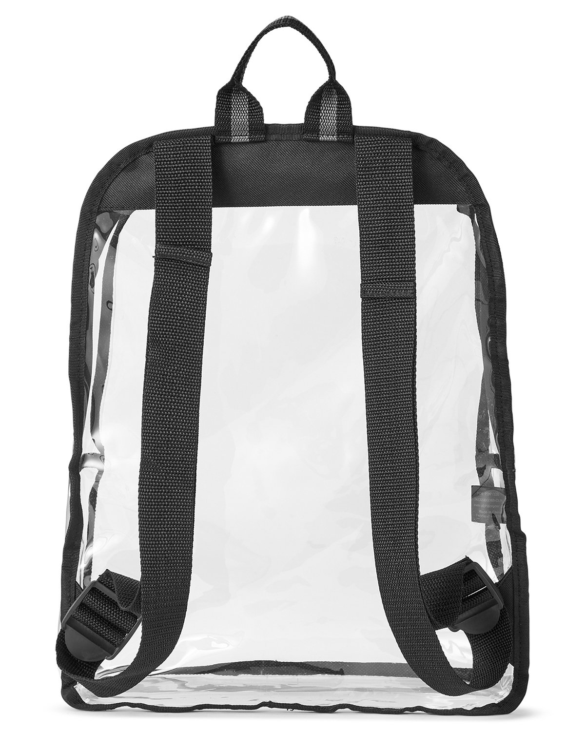 Picture of All Access Clear PVC Backpack.