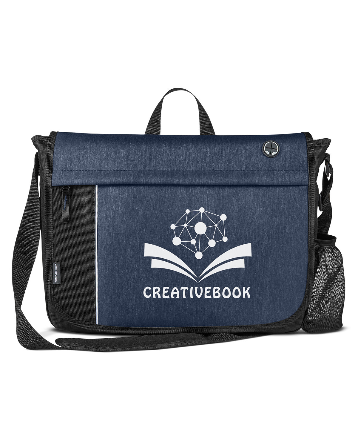 Picture of Austin Nylon Collection Messenger Bag.