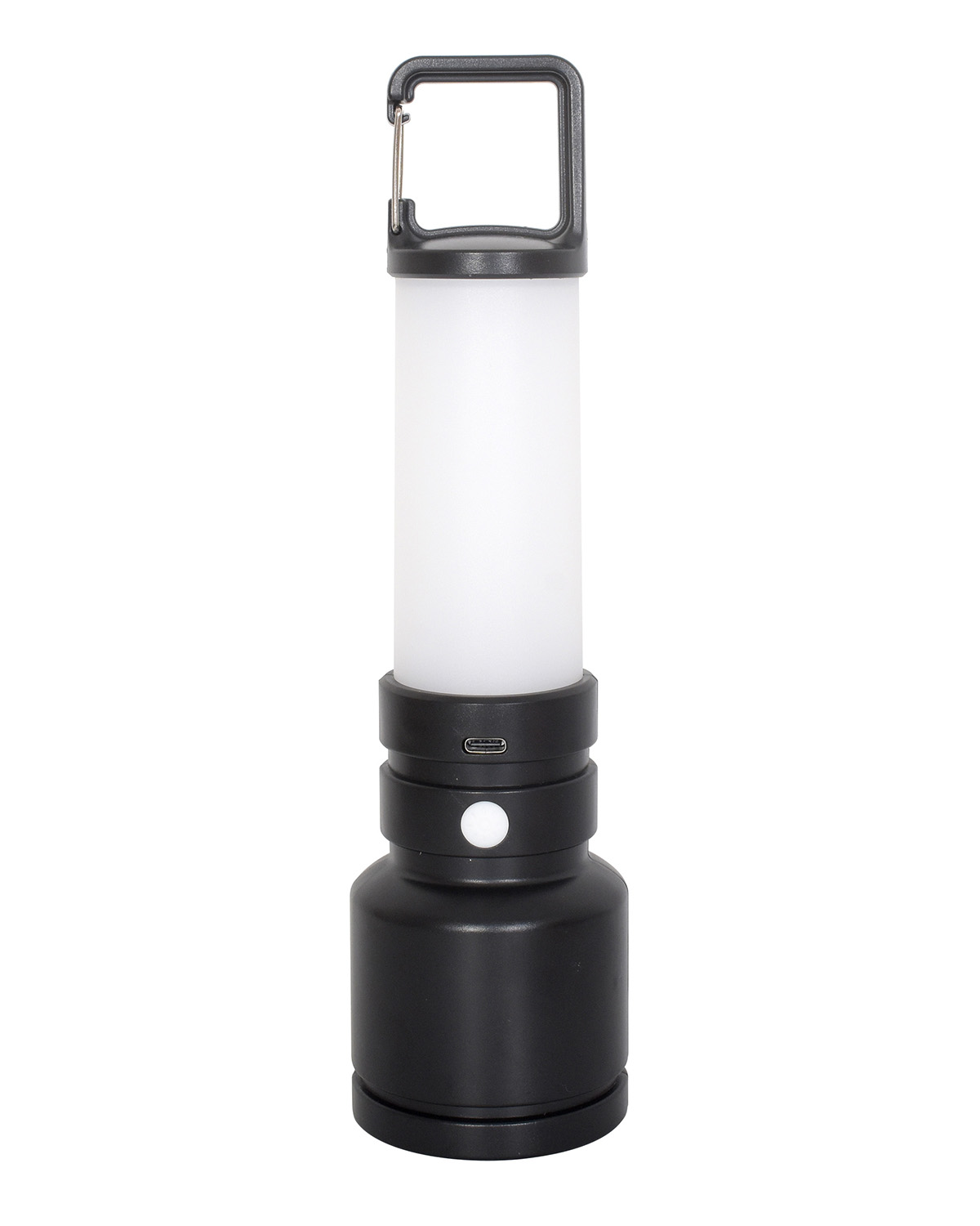 Picture of Dream Team 2-in-1 Recycled ABS Plastic Rechargeable Flashlight with Lantern.