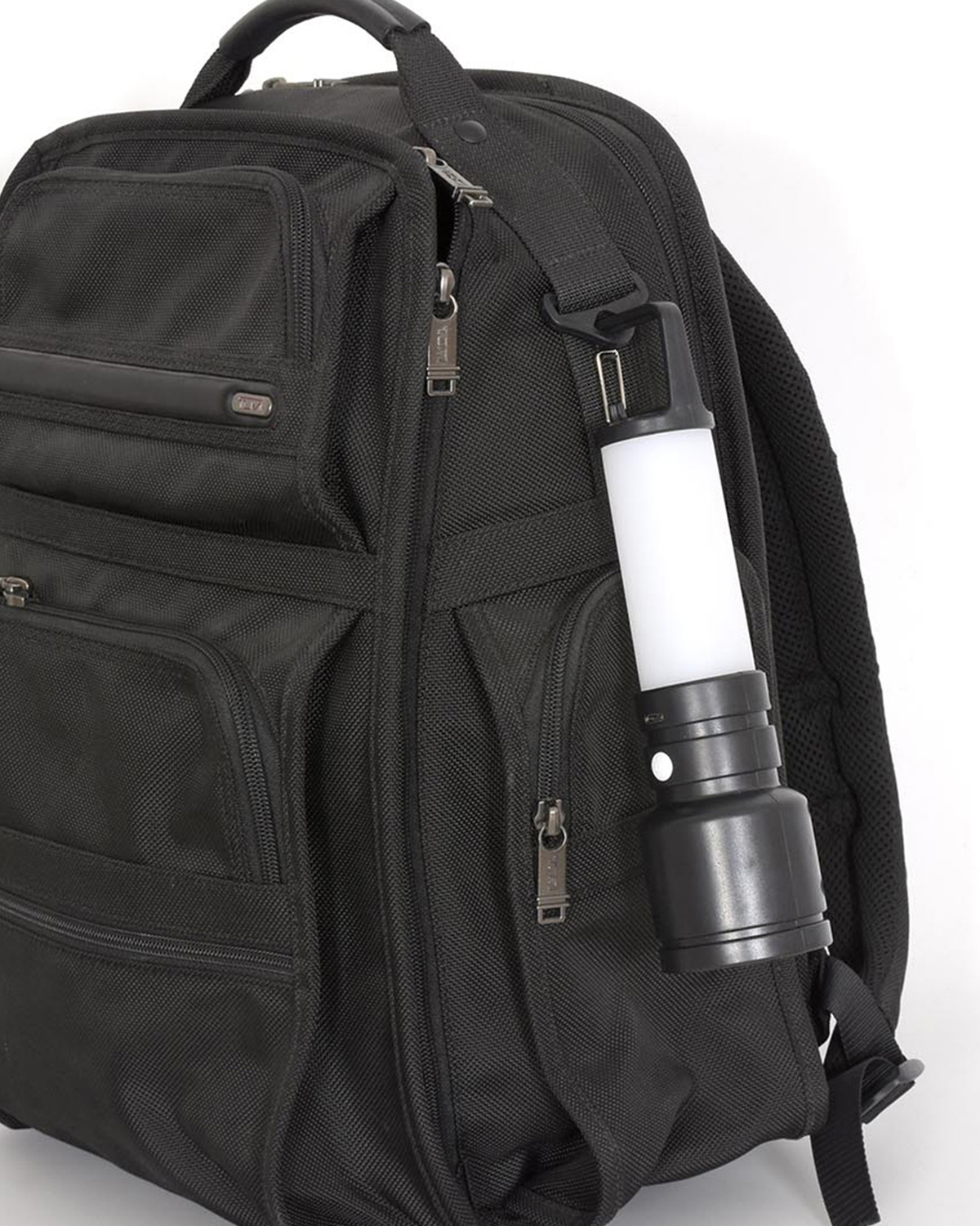 Picture of Dream Team 2-in-1 Recycled ABS Plastic Rechargeable Flashlight with Lantern.