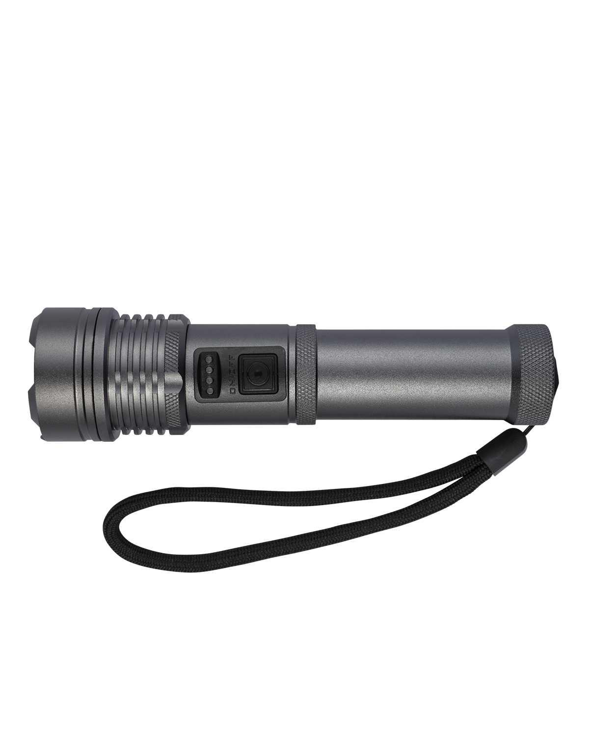 Picture of Ozzy Rechargeable Recycled Aluminum Flashlight.