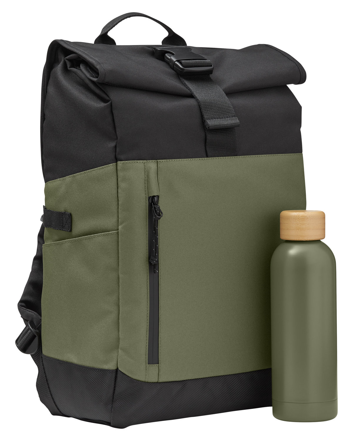 Picture of Grove Rolltop Travel Laptop Backpack.