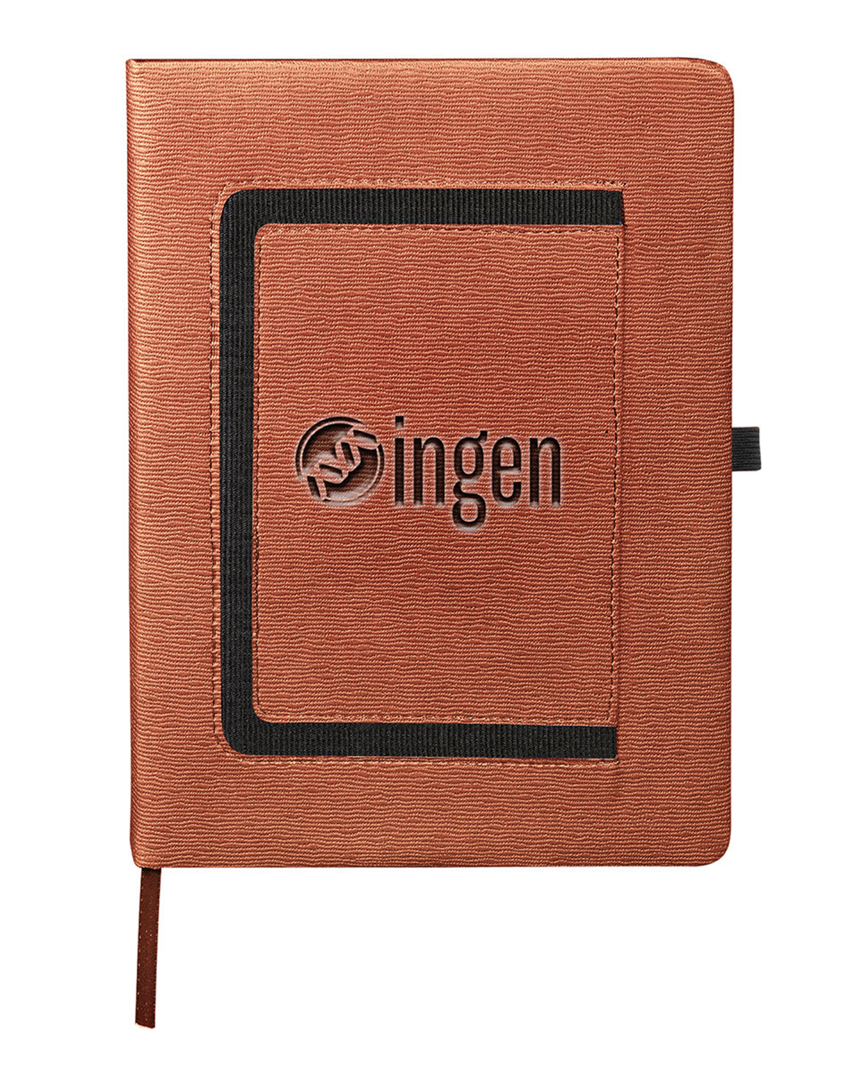 Picture of Roma Journal With Horizontal Phone Pocket 7.5" x 9.875".