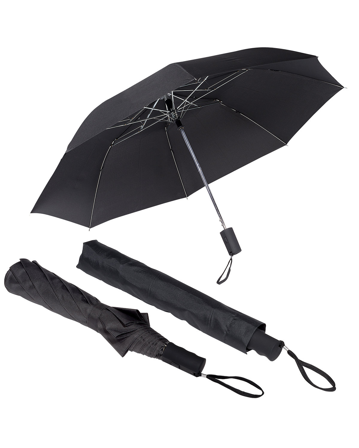Picture of 44" Arc Vented Auto Open Folding Umbrella.