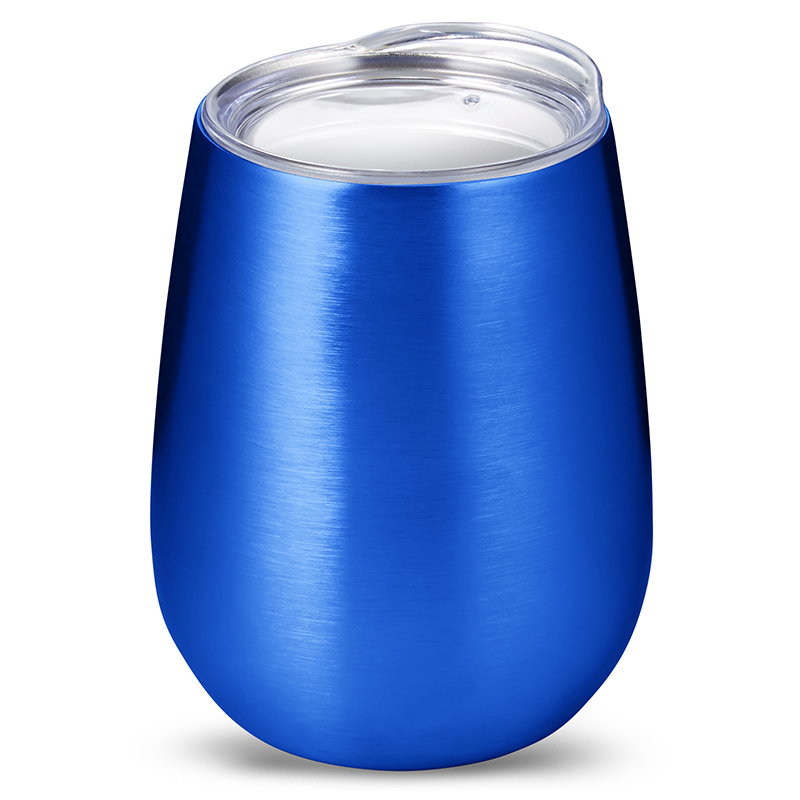Picture of 10 oz. Stemless Insulated Wine Tumbler With Lid.