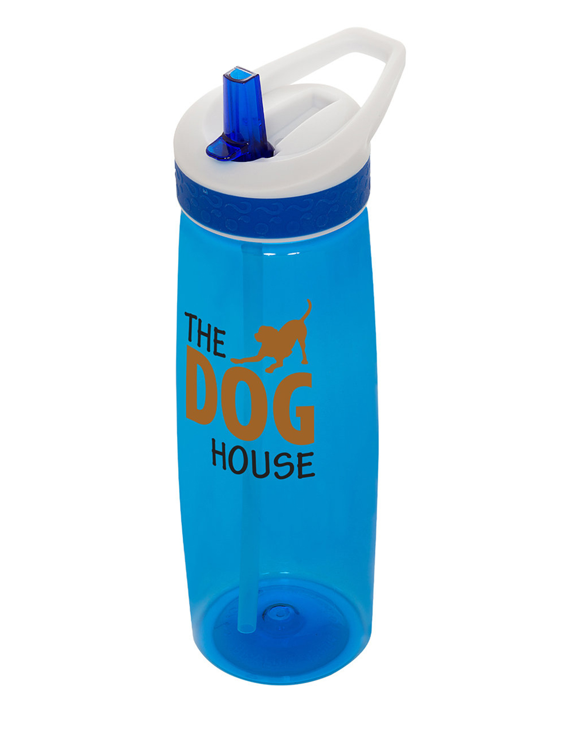 Picture of 28 oz. Wave Bottle With Flip Up Straw.