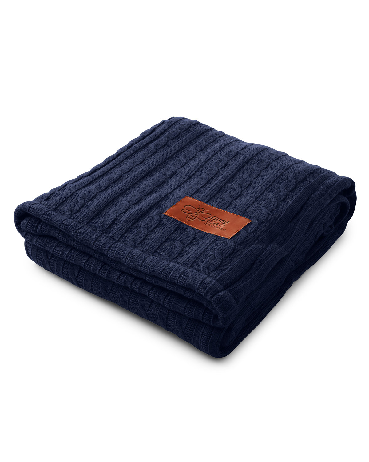 Picture of Cable Knit Sherpa Throw.