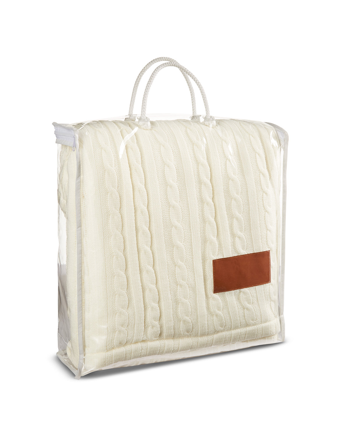 Picture of Cable Knit Sherpa Throw.