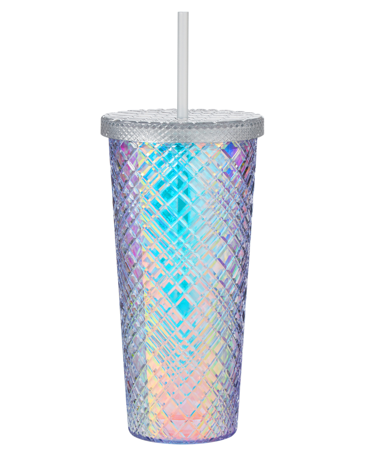Picture of 22 oz. Sparkle Straw Tumbler.