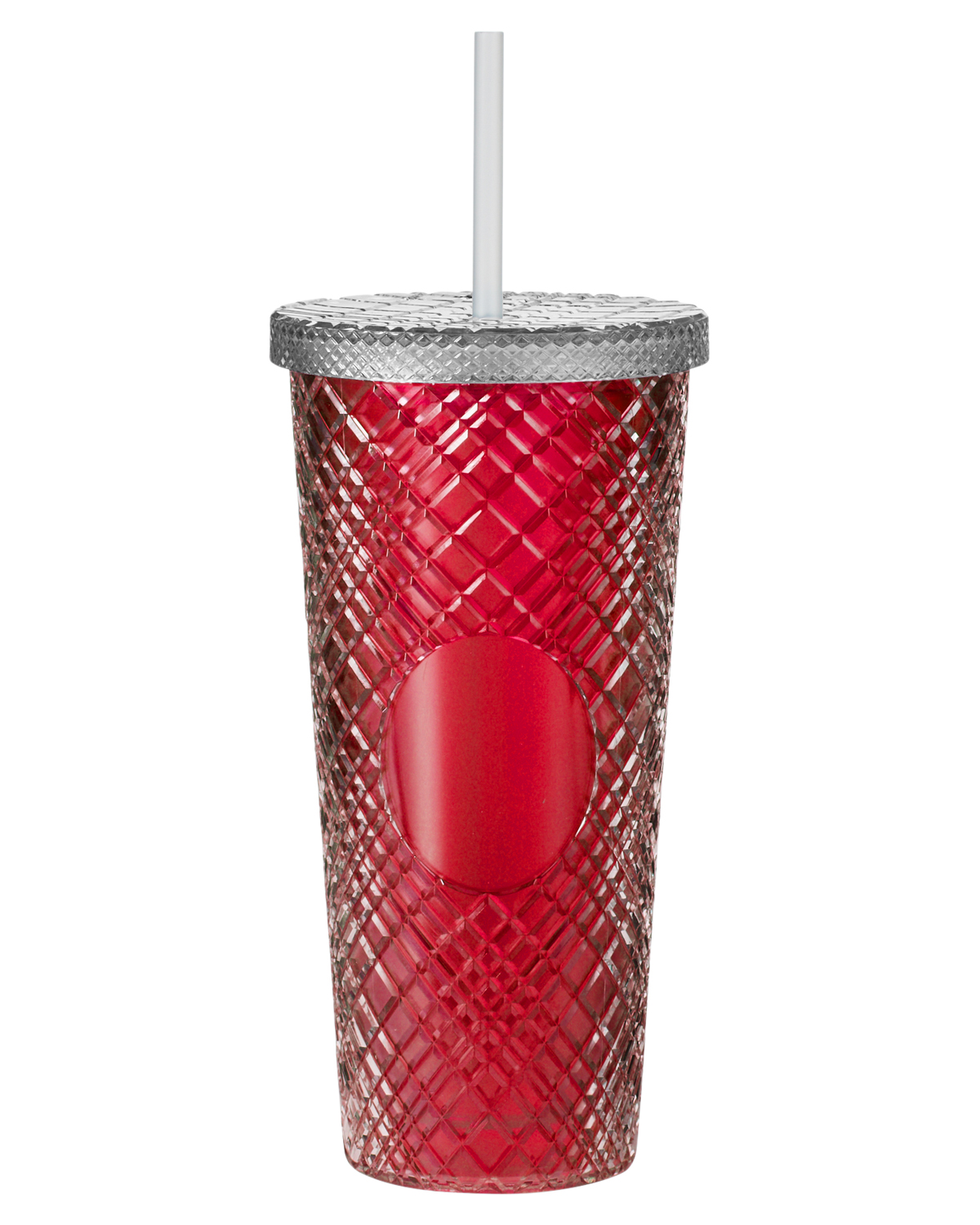 Picture of 22 oz. Sparkle Straw Tumbler.