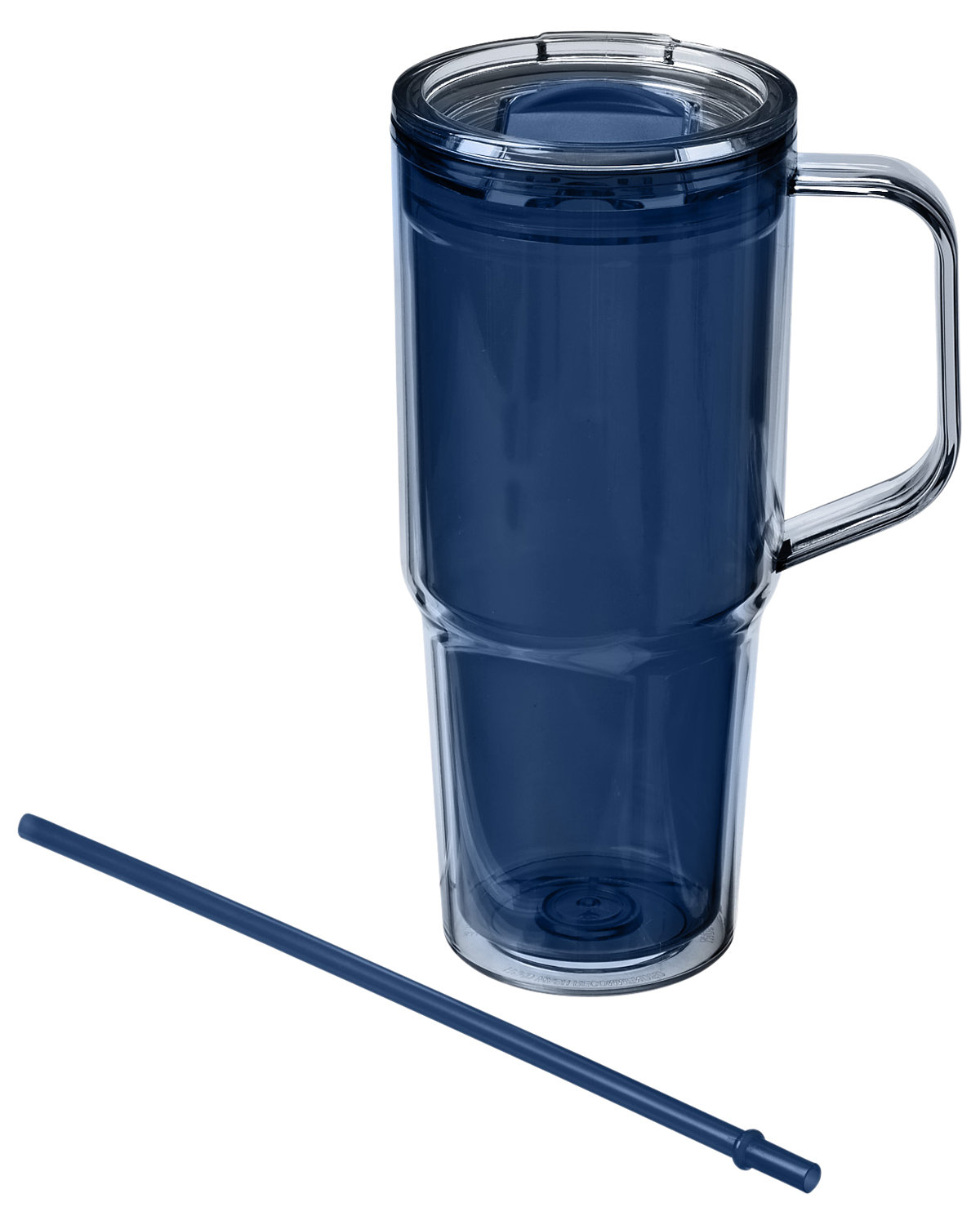 Picture of Hampton 32 oz. Recycled AS Double Wall Tumbler With Handle.