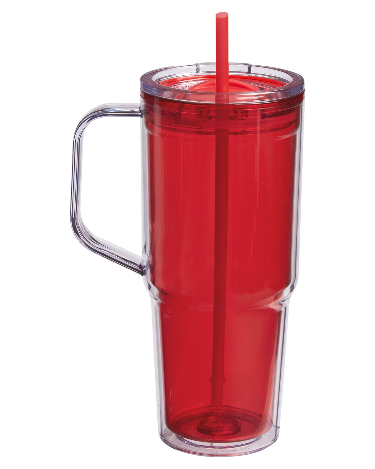 Picture of Hampton 32 oz. Recycled AS Double Wall Tumbler With Handle.
