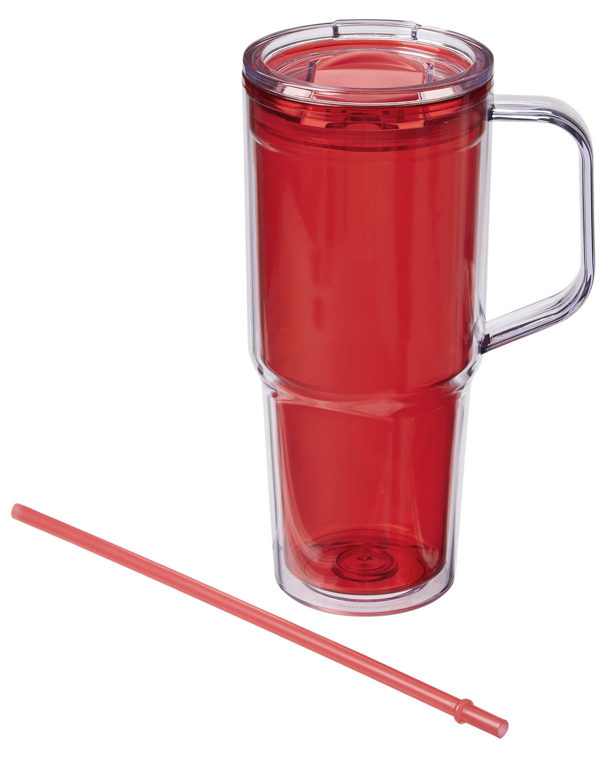 Picture of Hampton 32 oz. Recycled AS Double Wall Tumbler With Handle.