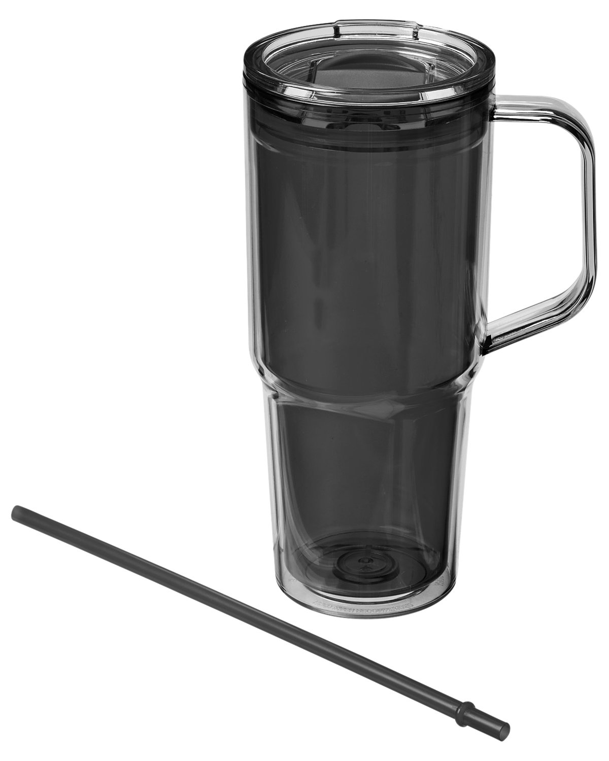 Picture of Hampton 32 oz. Recycled AS Double Wall Tumbler With Handle.