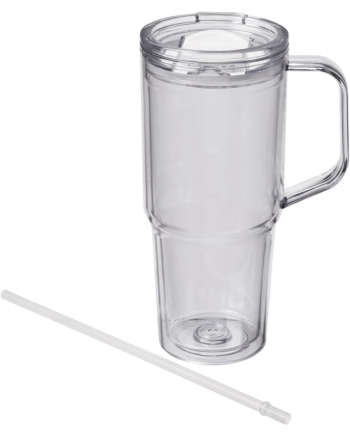 Picture of Hampton 32 oz. Recycled AS Double Wall Tumbler With Handle.
