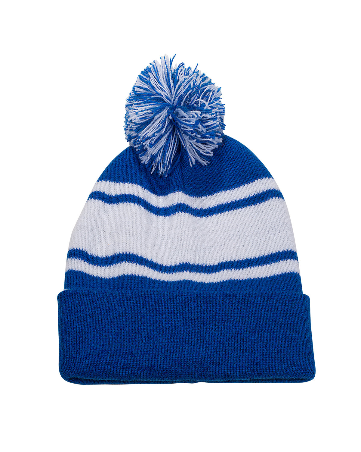 Picture of Knit Beanie With Pom Pom.