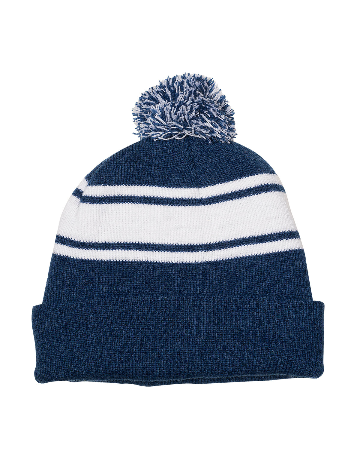Picture of Knit Beanie With Pom Pom.