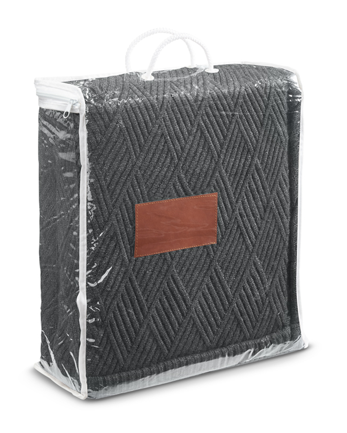 Picture of Trellis Knit Blanket.