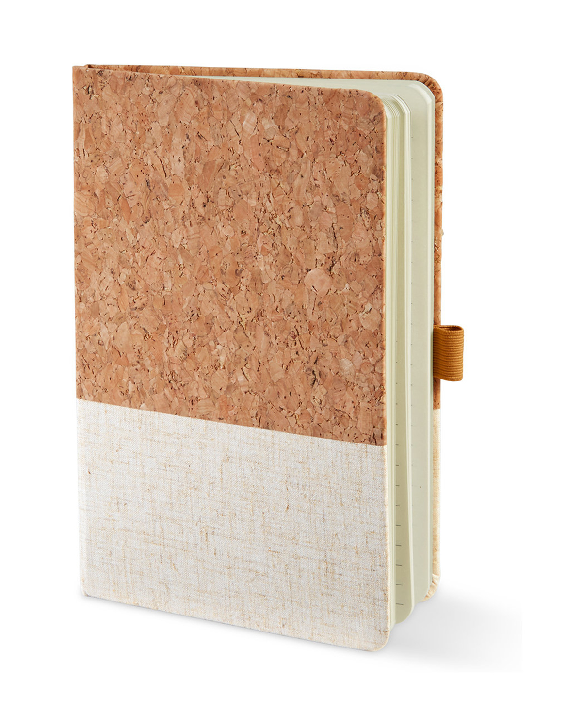 Picture of Cork And Heathered Fabric Hardcover Journal 5.5" x 8.25".