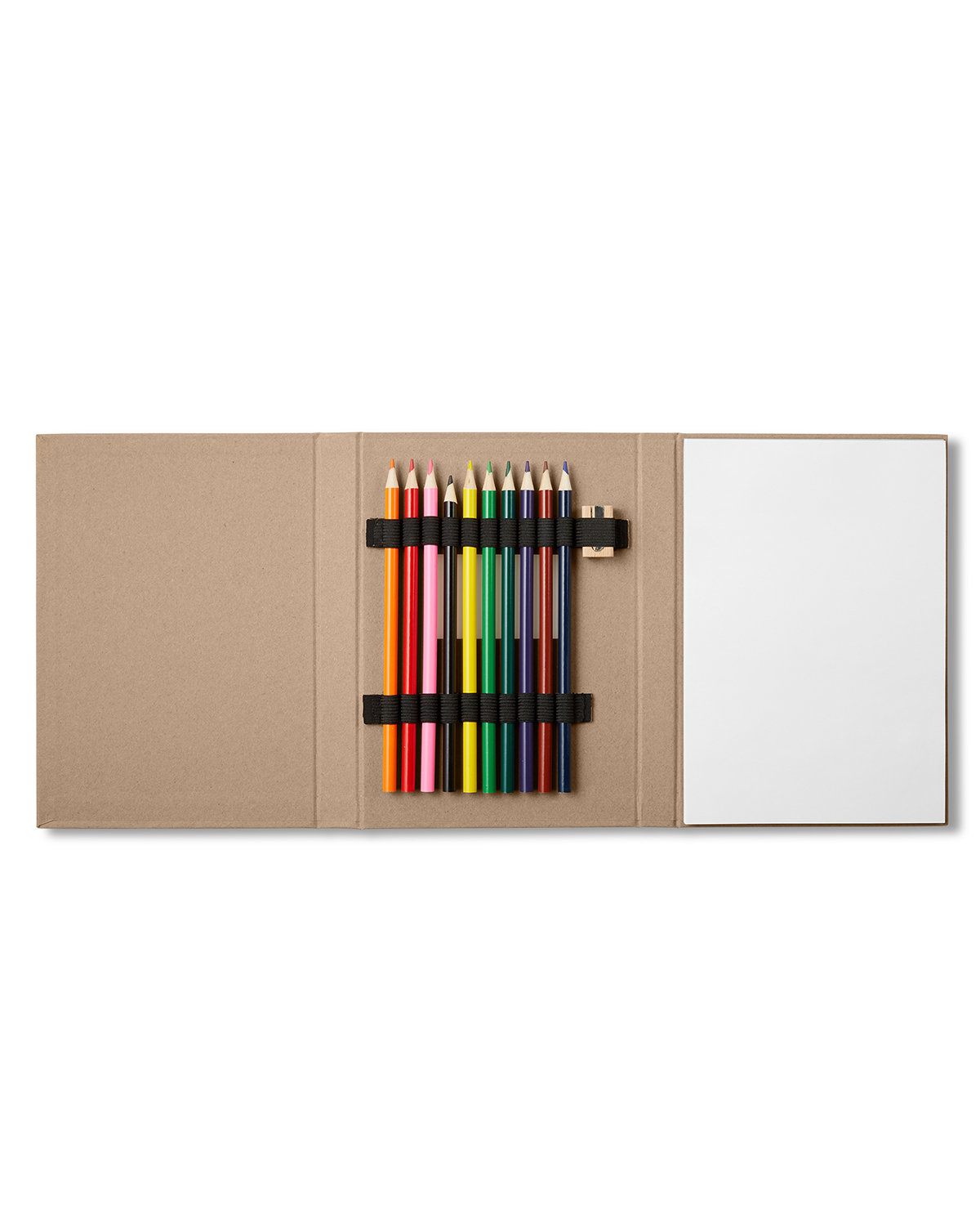 Picture of Colored Pencil And Notepad Set 5.75" x 8.25".