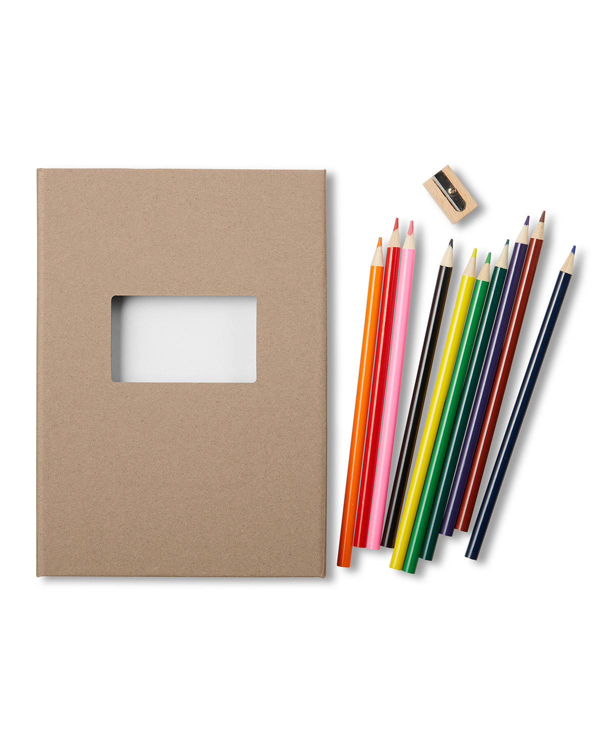 Picture of Colored Pencil And Notepad Set 5.75" x 8.25".