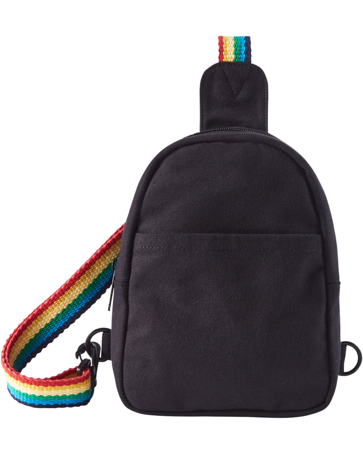 Picture of Rainbow Pride Recycled Cotton Crossbody Bag.