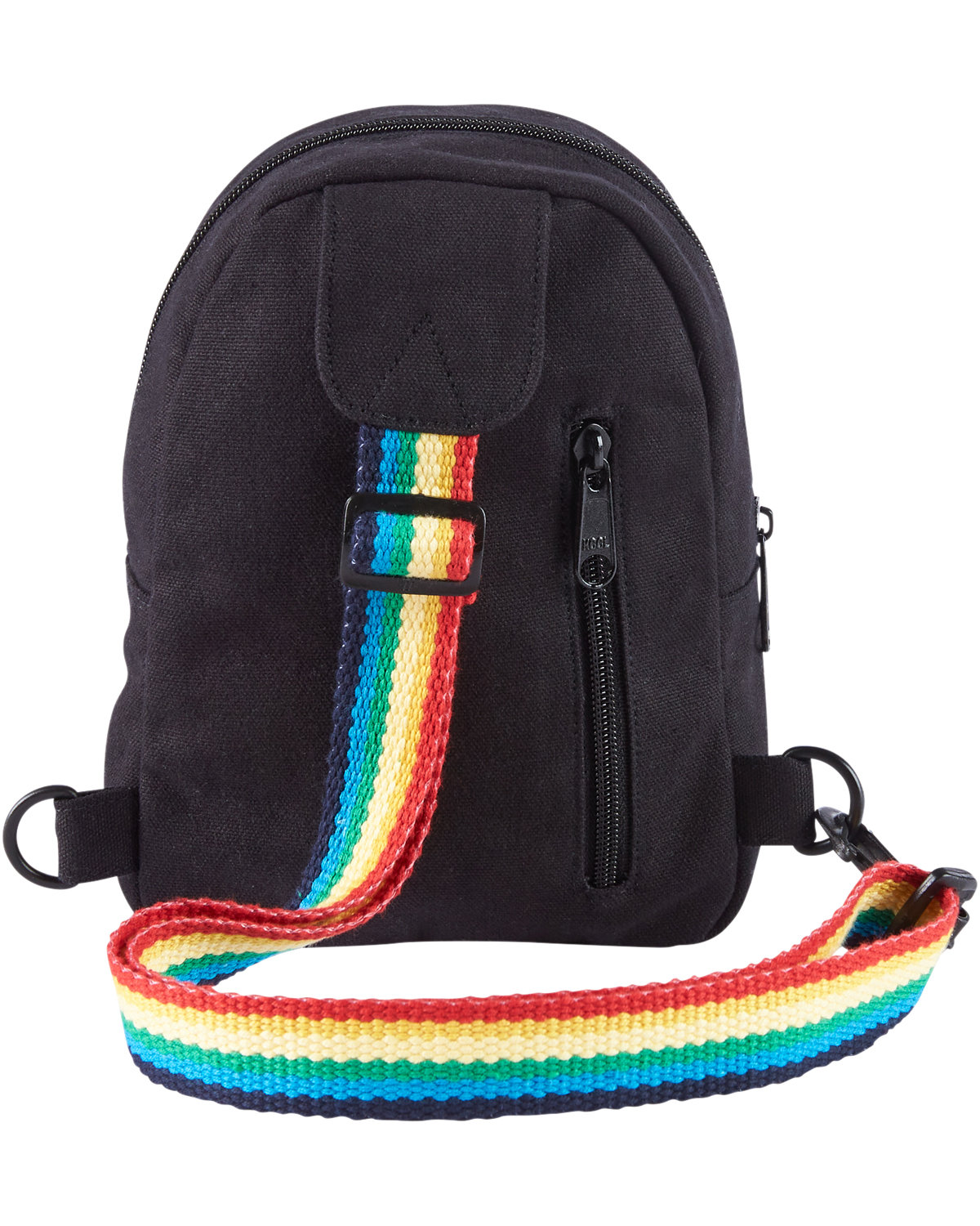 Picture of Rainbow Pride Recycled Cotton Crossbody Bag.