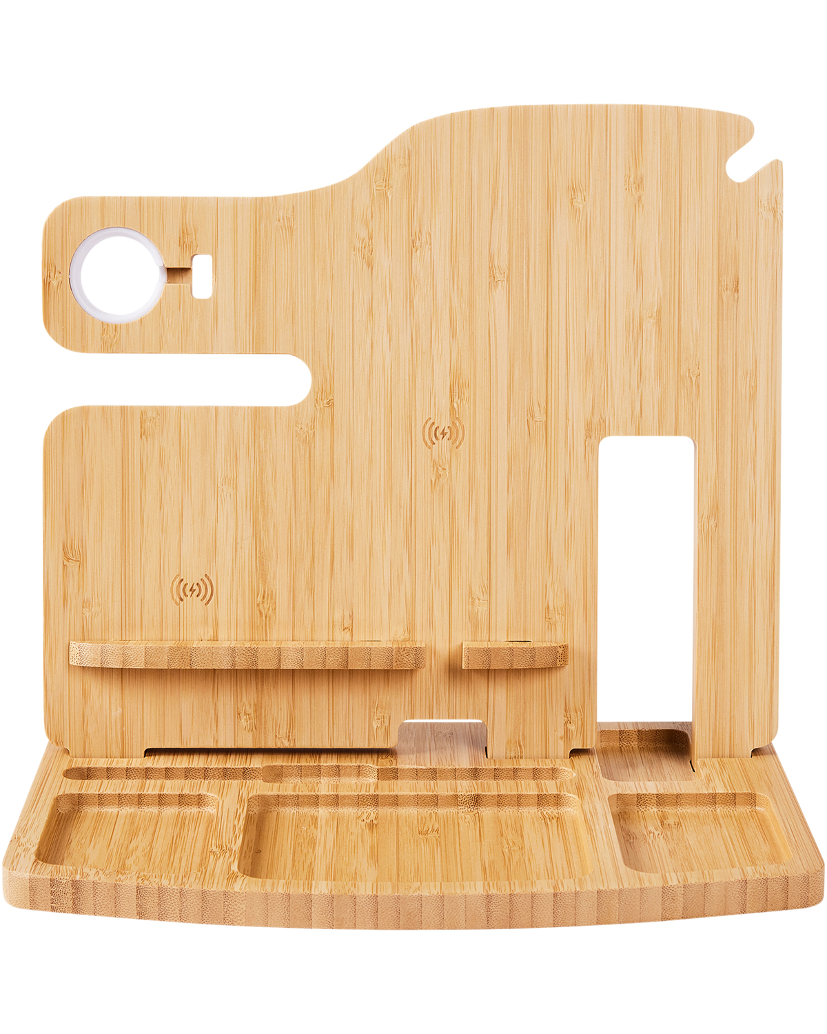 Picture of Portia Bamboo Charging Valet Station.