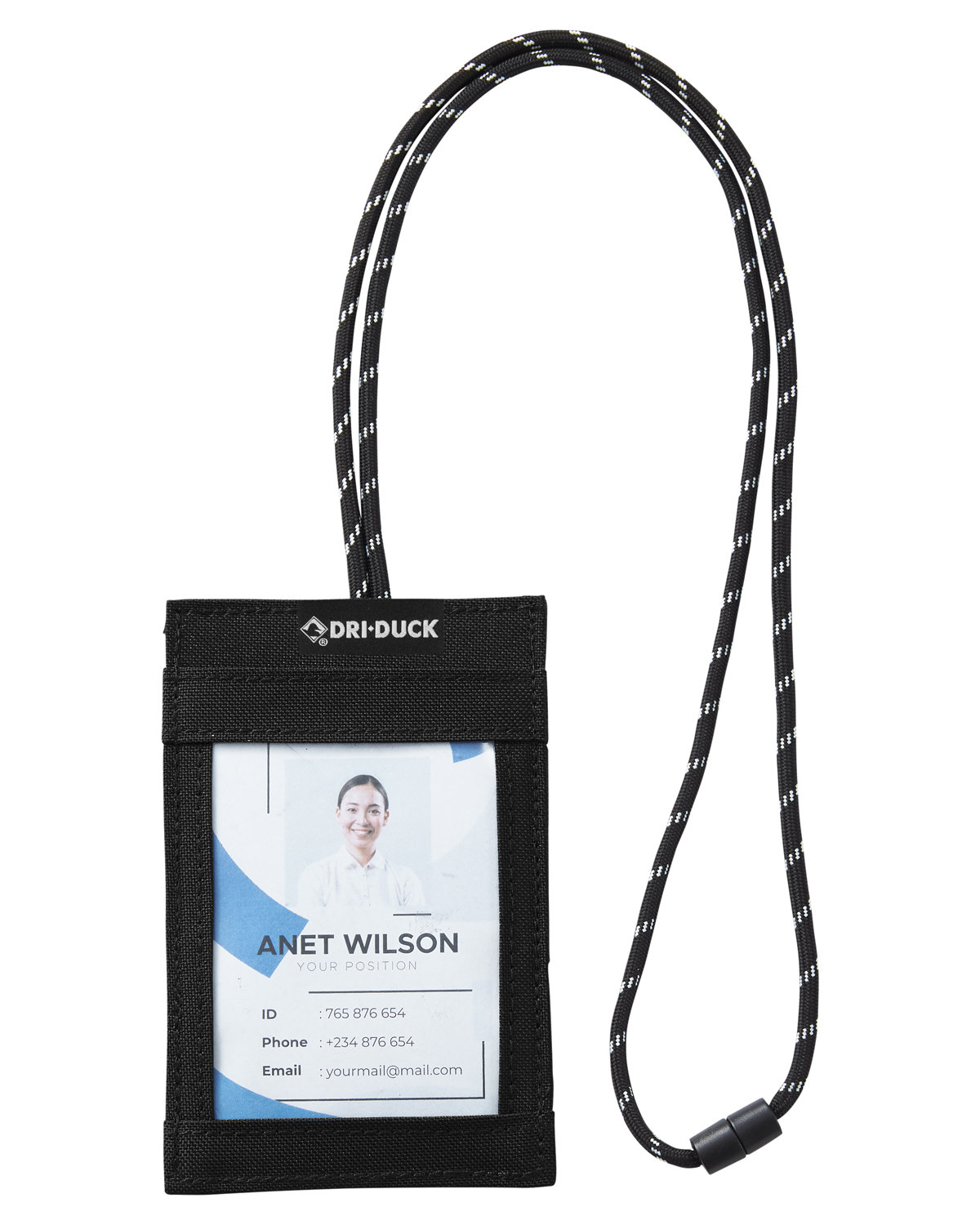 Picture of Lanyard ID Holder.