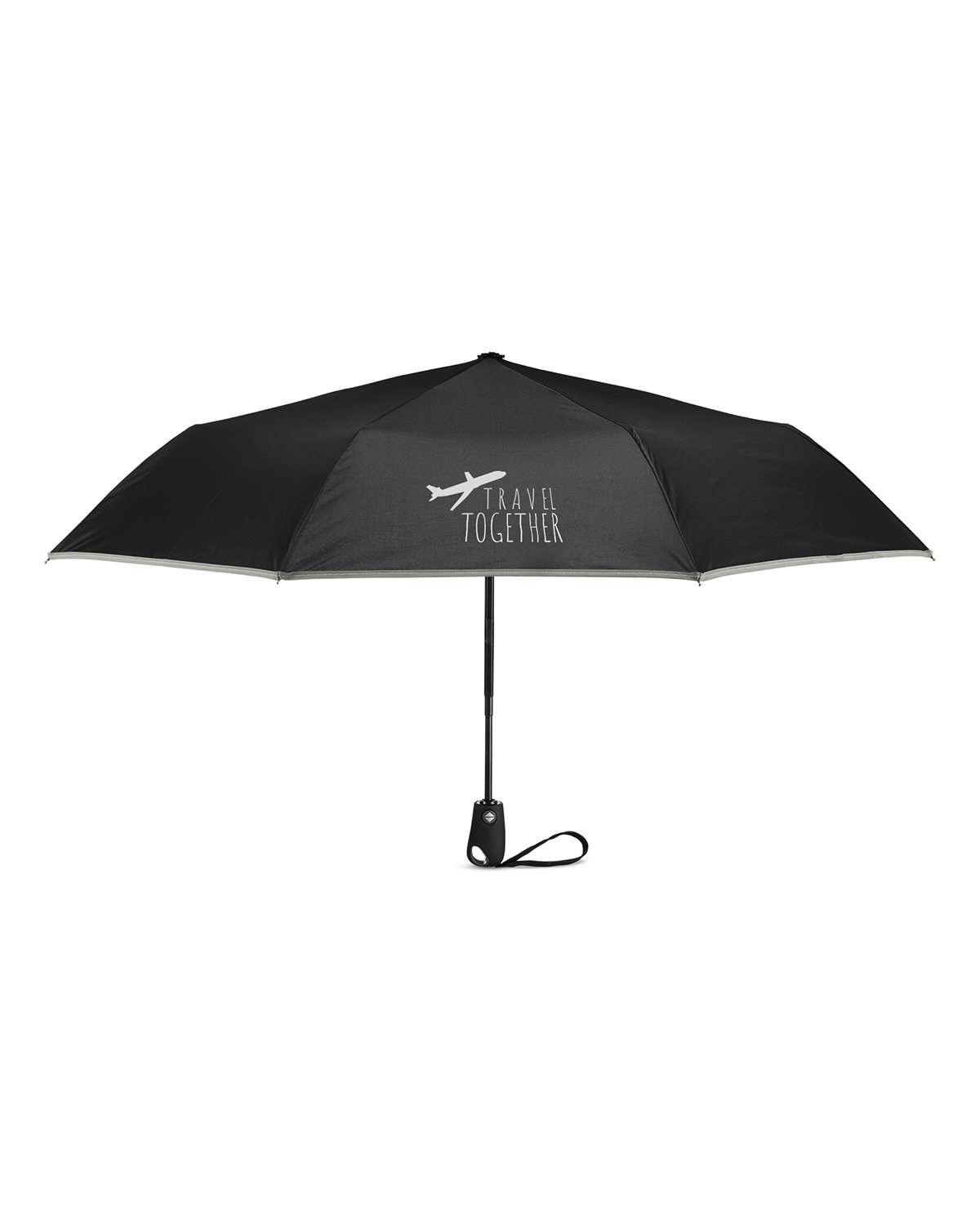 Picture of 42" Auto-Open Umbrella With Reflective Trim.