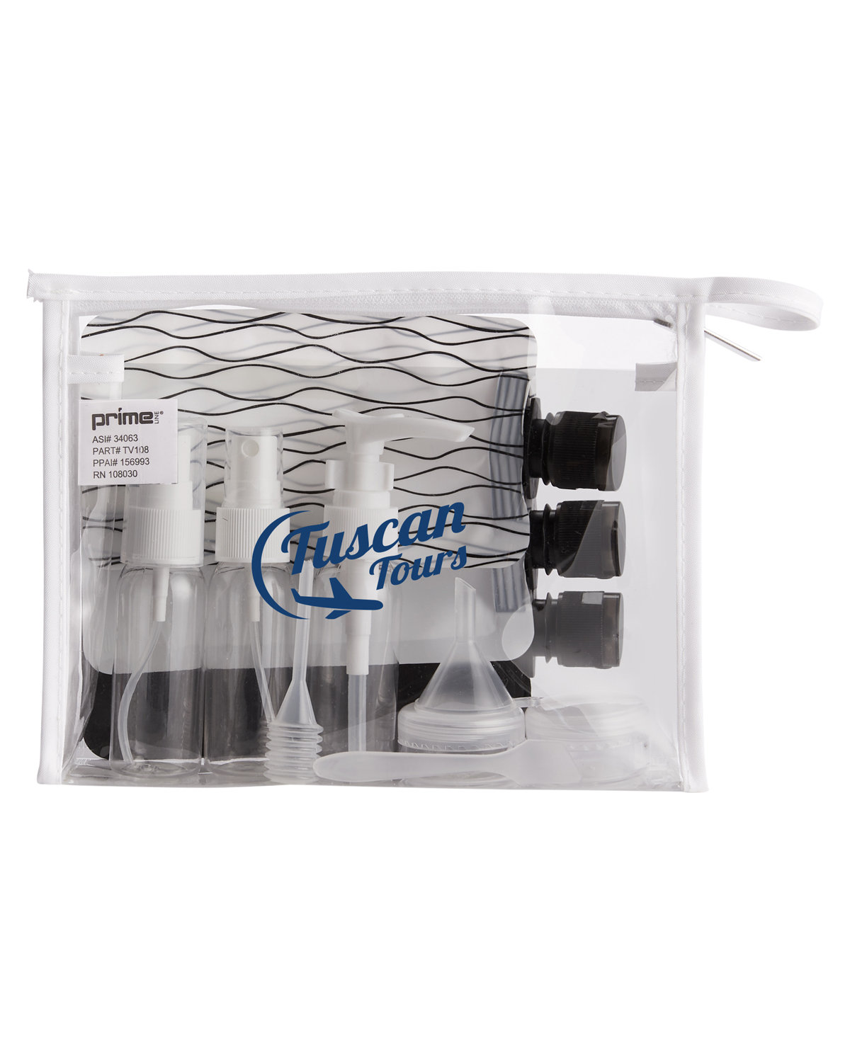 Picture of In Transit Travel Bottle Set And Bag.