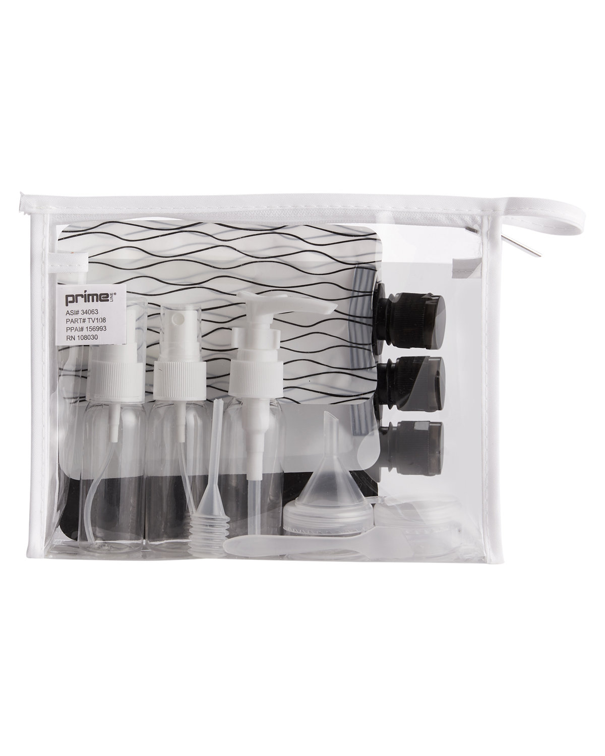 Picture of In Transit Travel Bottle Set And Bag.