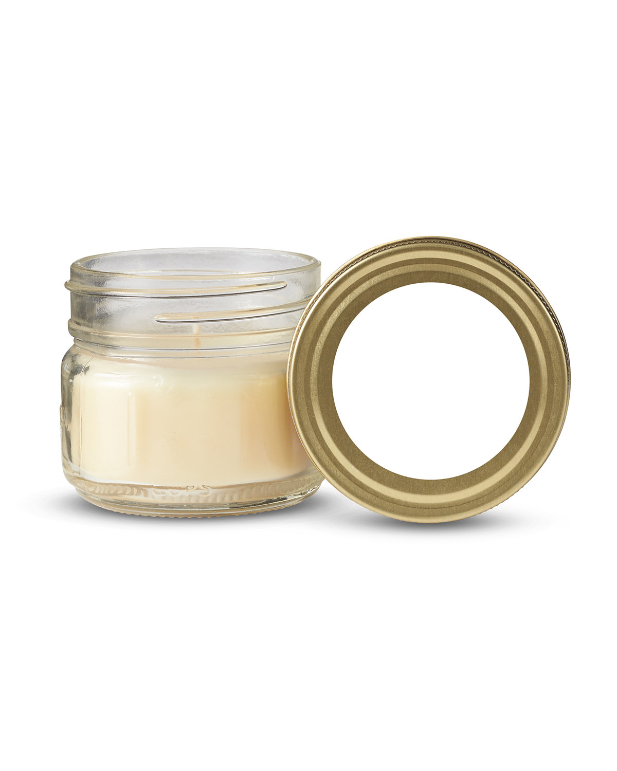 Picture of USA Made Glass Jar Candle Set.