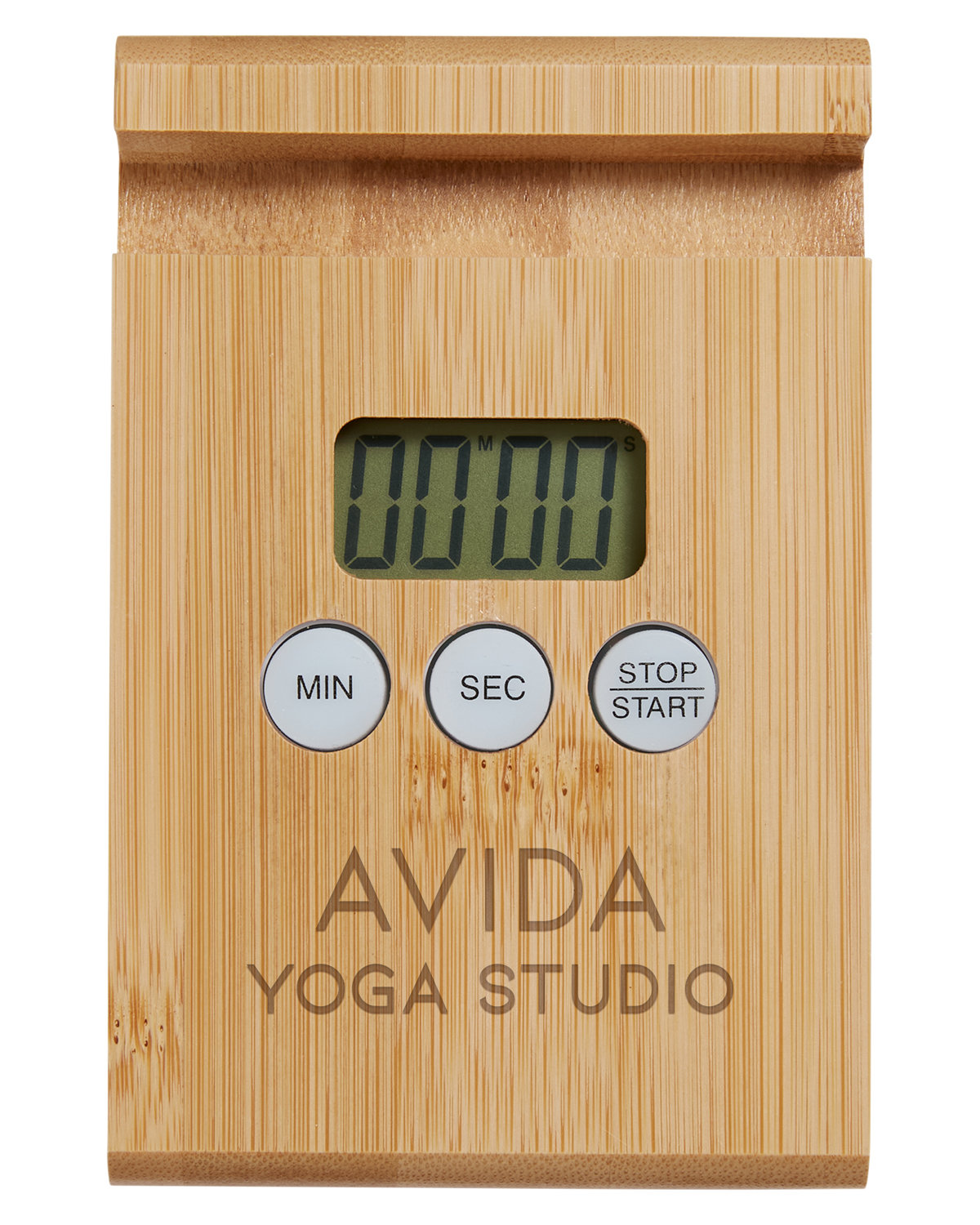 Picture of Home & Table Bamboo Timer & Stand.