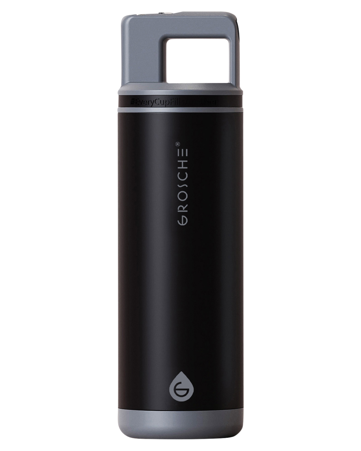 Picture of 20 oz. Alpine Flip N Sip Vacuum Insulated Stainless Steel Water Bottle.