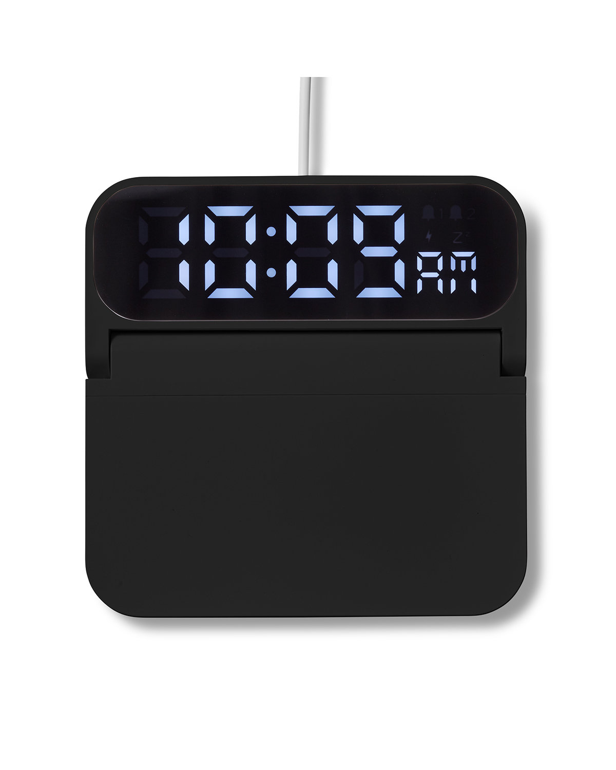 Picture of Foldable Alarm Clock & Wireless Charger.