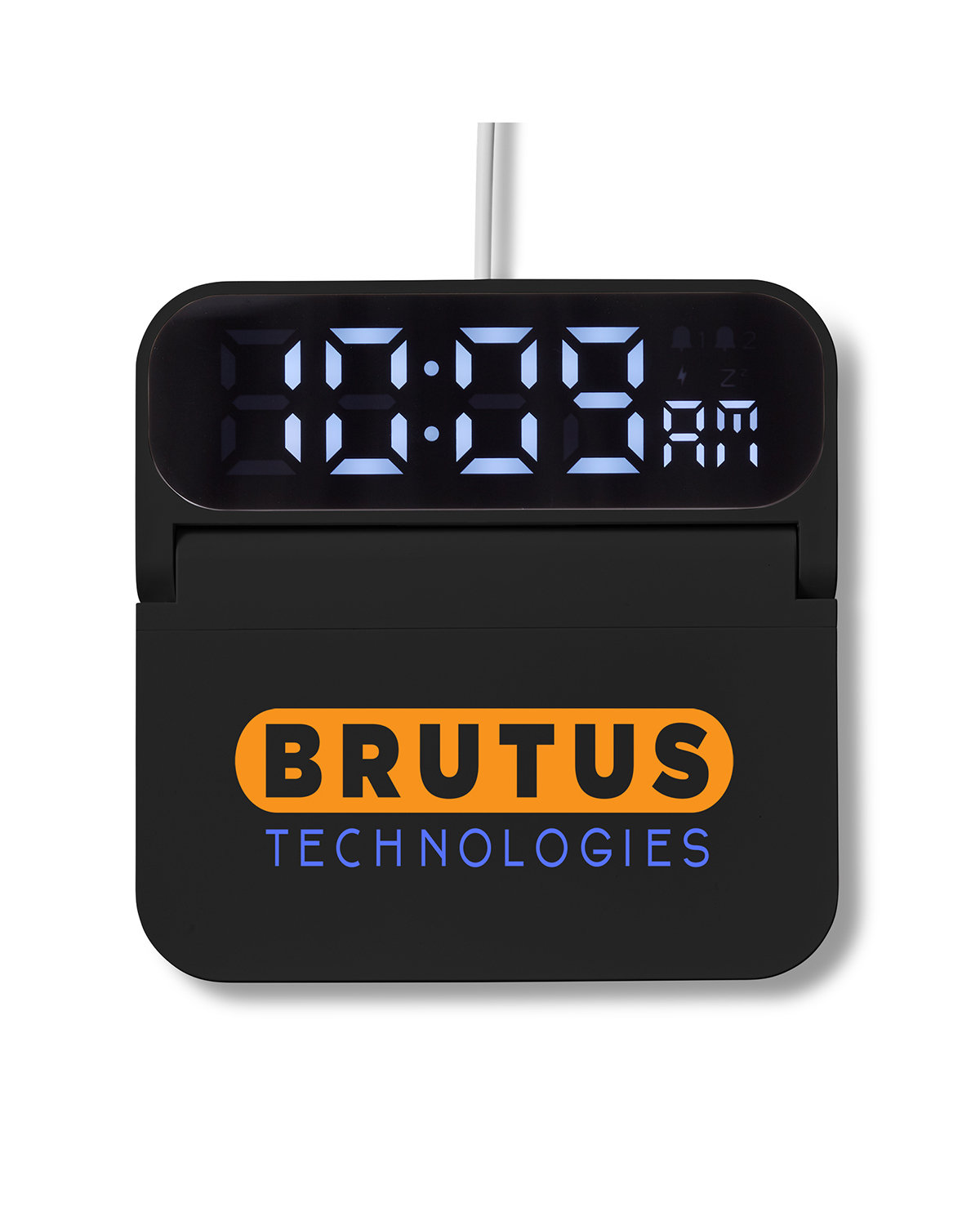 Picture of Foldable Alarm Clock & Wireless Charger.