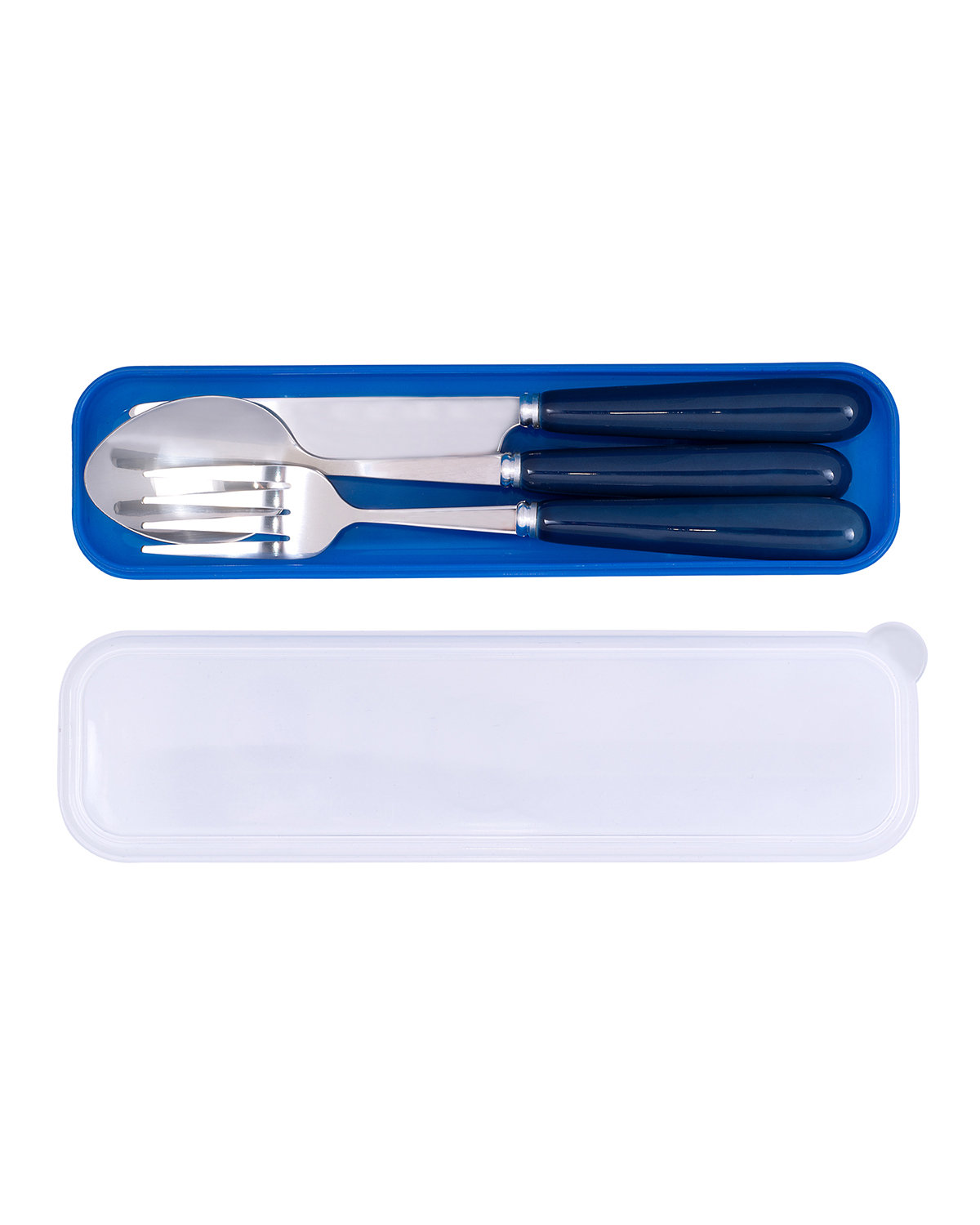 Picture of Cutlery Set In Plastic Case.