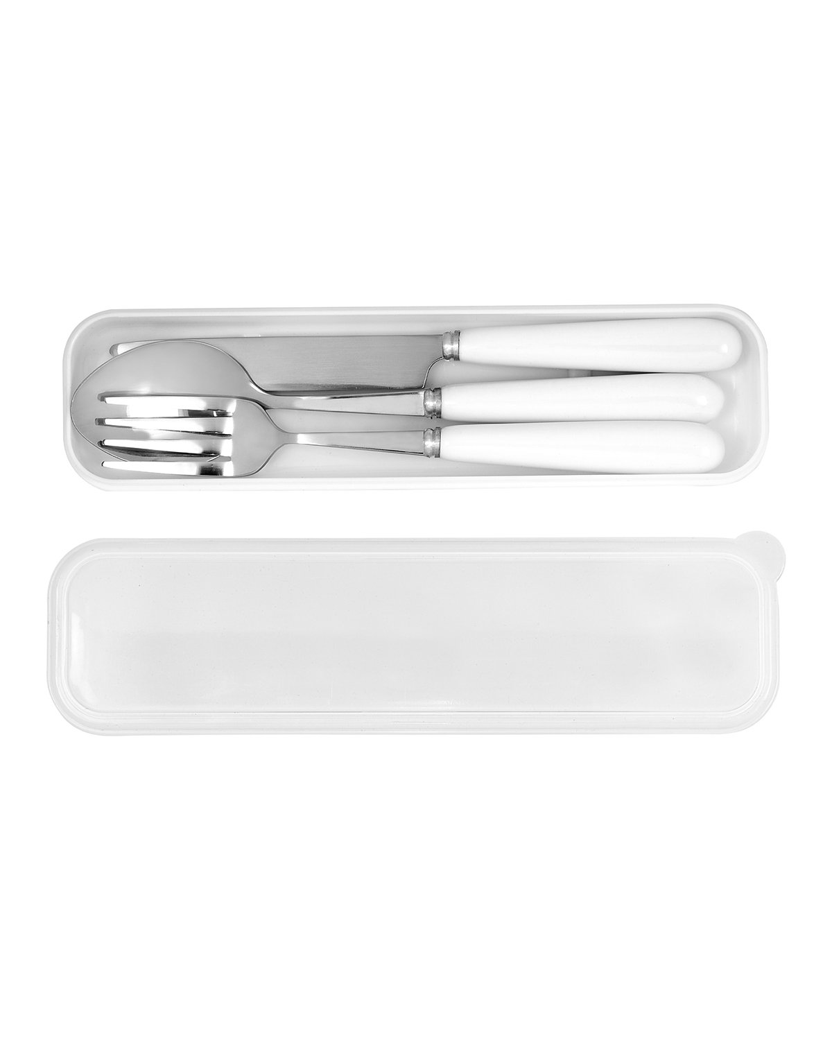 Picture of Cutlery Set In Plastic Case.