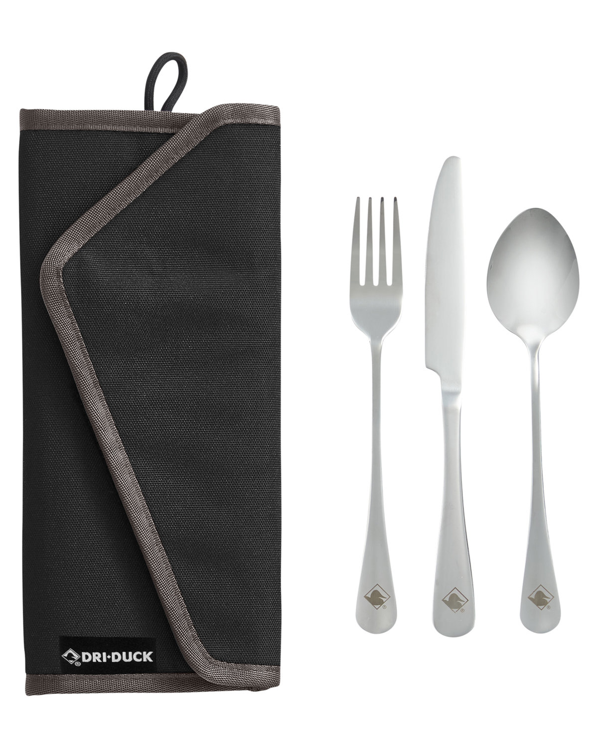Picture of Eco Friendly Reusable Stainless Steel Utensil Set.