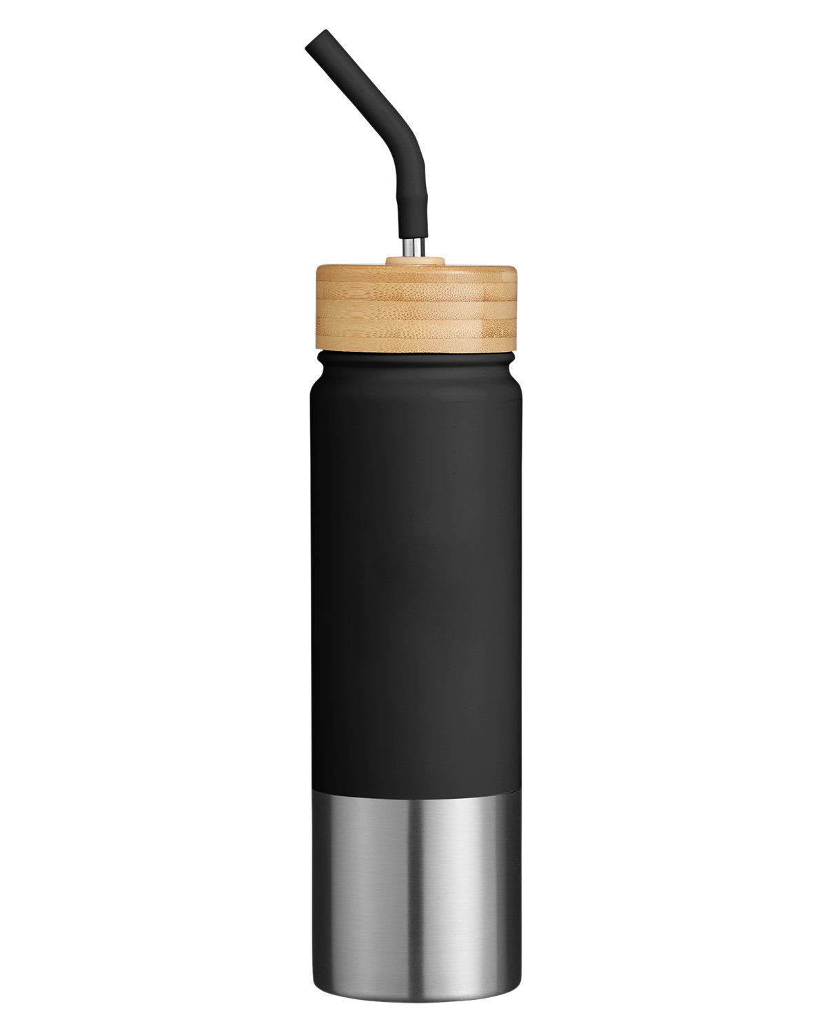Picture of Playa 24 oz. Stainless Steel Tumbler With Bamboo Lid.