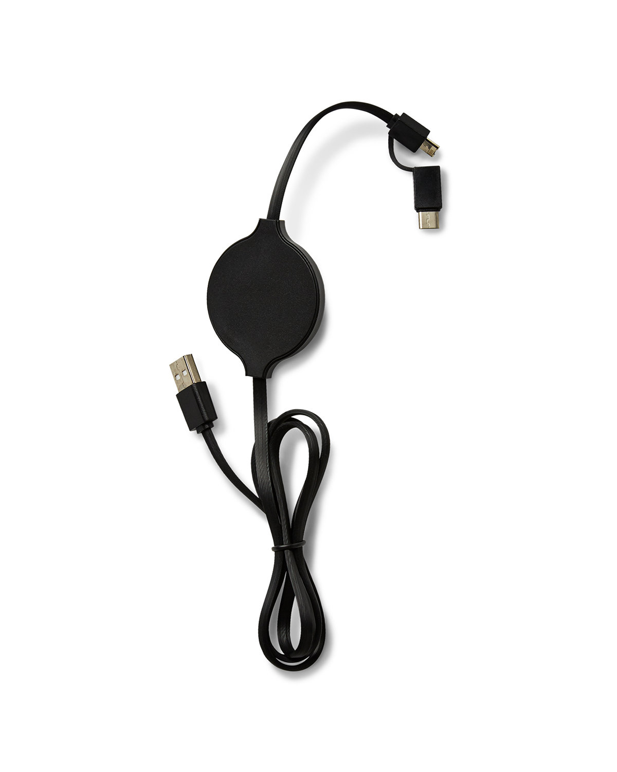 Picture of Duo Wireless Charging Pad With Integrated Charging Cable.
