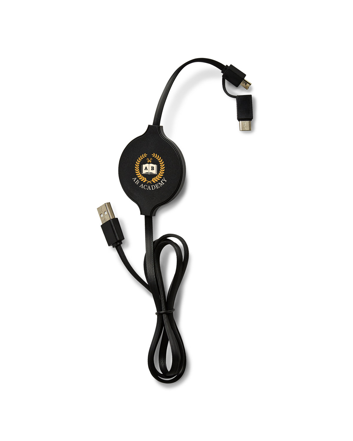 Picture of Duo Wireless Charging Pad With Integrated Charging Cable.